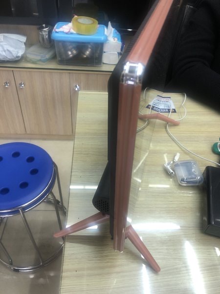 LCD TV floor-standing all-in-one machine, movable hanging rack trolley, 17-inch Xiaomi details Picture