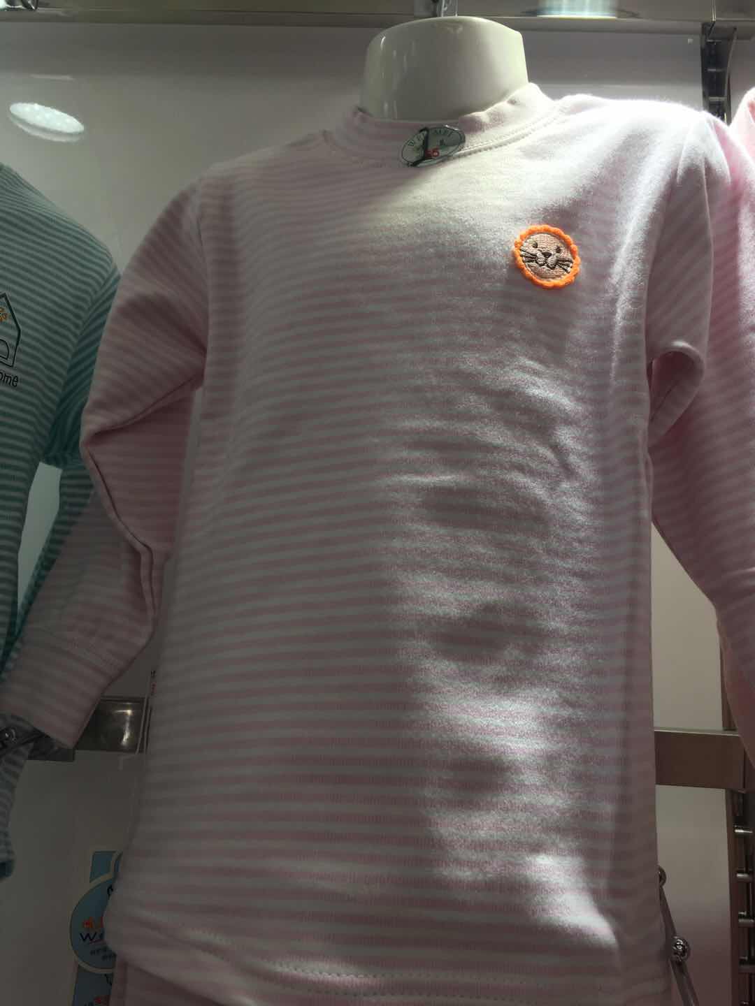 儿童内衣纯棉男女童100%全棉秋衣