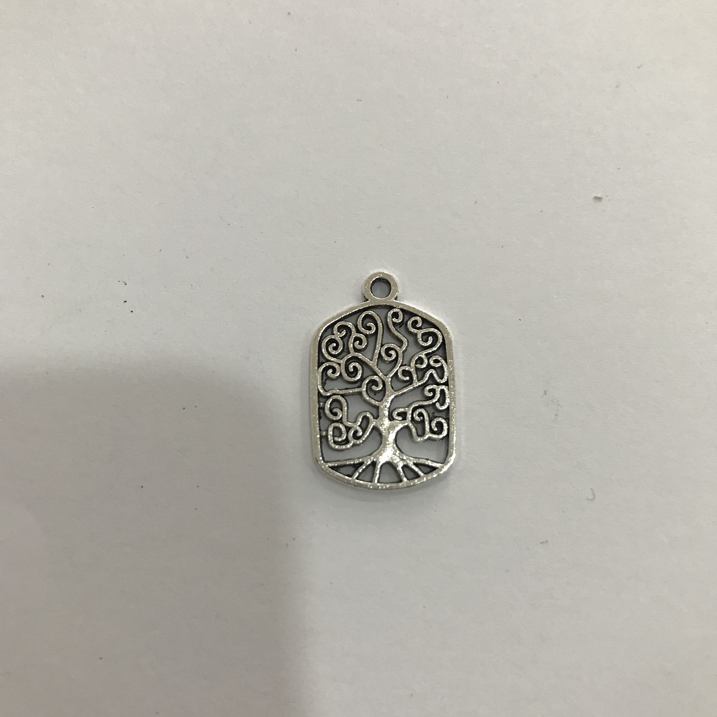 Life Tree circle flower pendant,diy handmade jewelry accessory