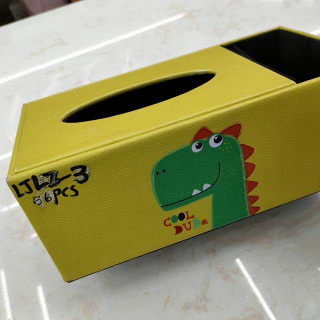 卡通压圈收纳盒家用客厅北欧创意简约防水个性收纳盒图