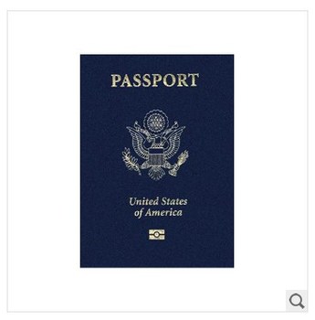 高质量美国护照本PU防水护照包护照本定做详情图2