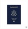 高质量美国护照本PU防水护照包护照本定做产品图