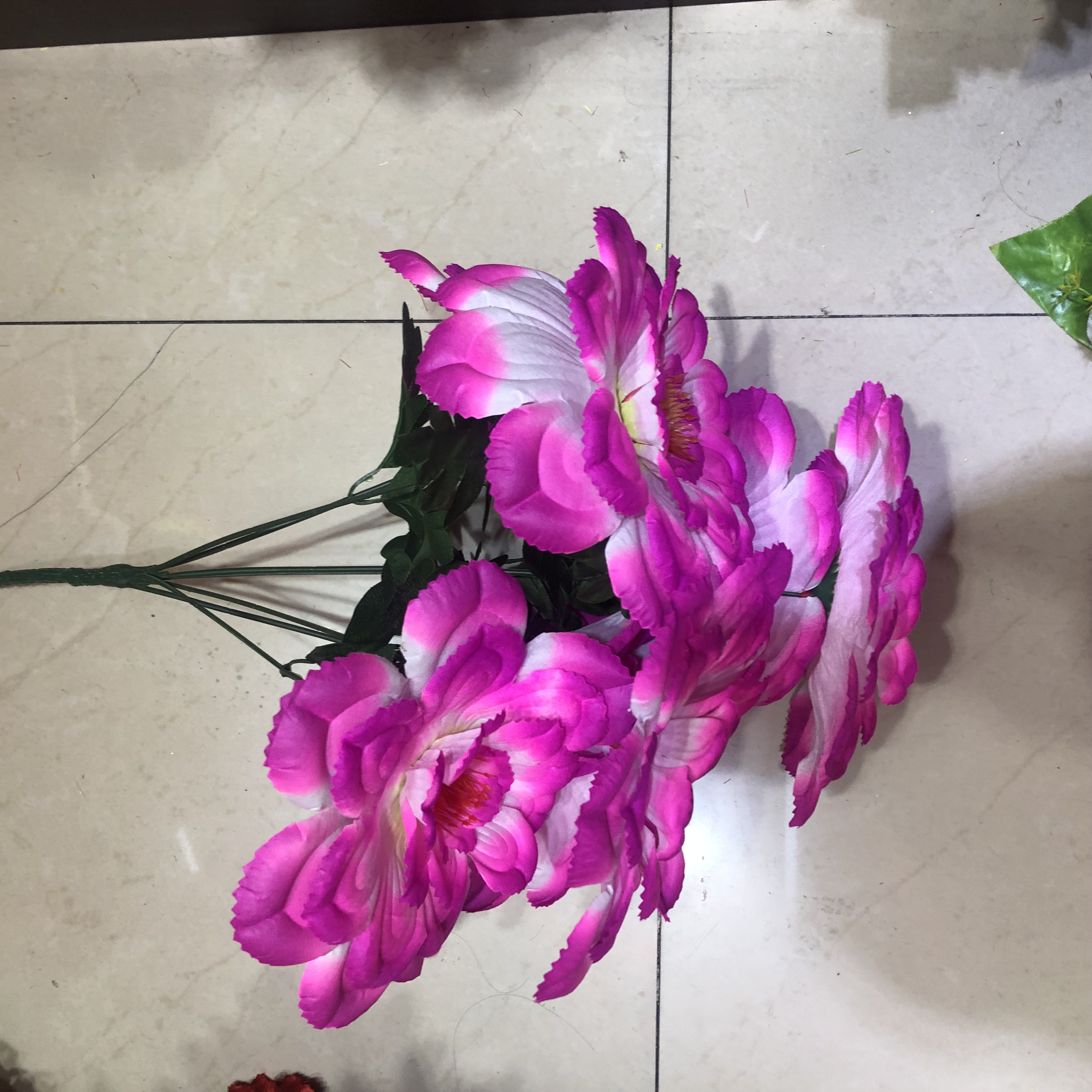 仿真椰树花盆景套装 清明祭祀 坟头盆栽 厂家特惠