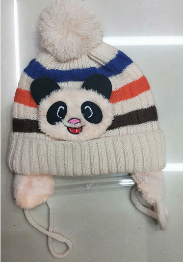Charming Panda Knit Hat for Baby