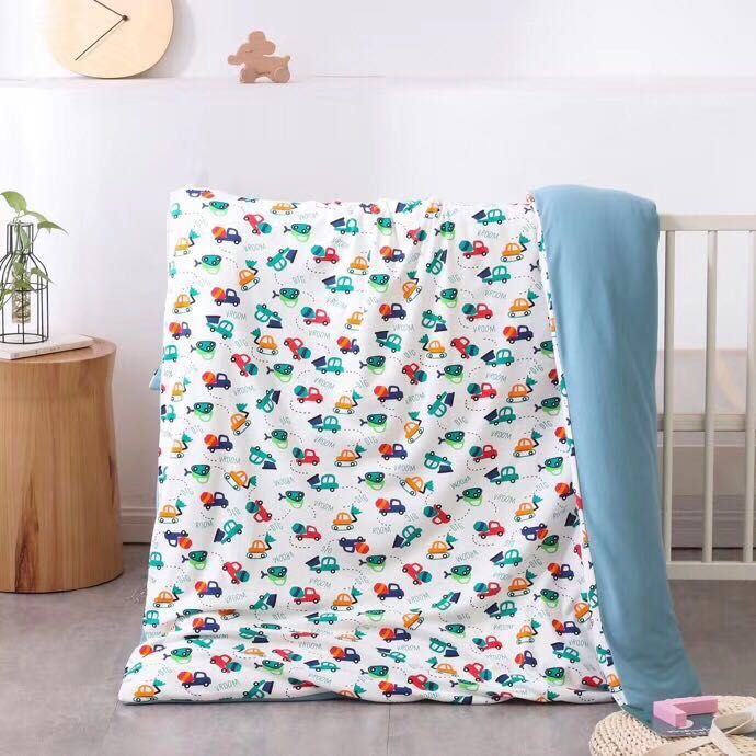 Children's printed pure cotton spring and autumn quilt details Picture