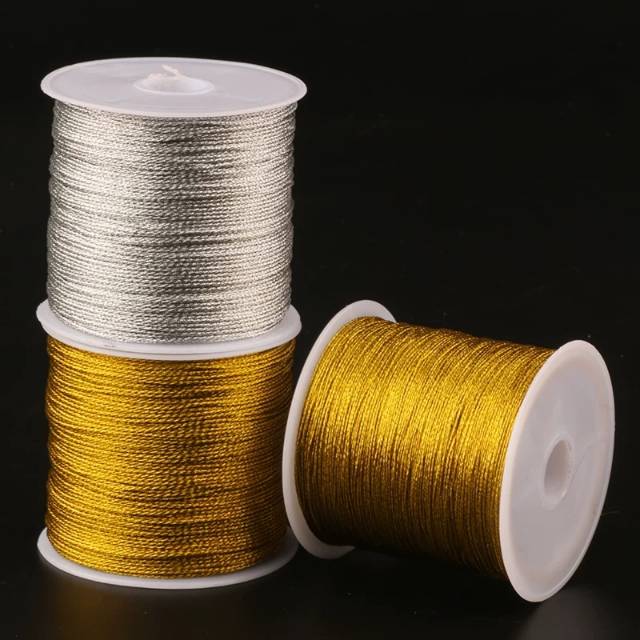 金银线扁丝线刺绣线金线银拉丝线图