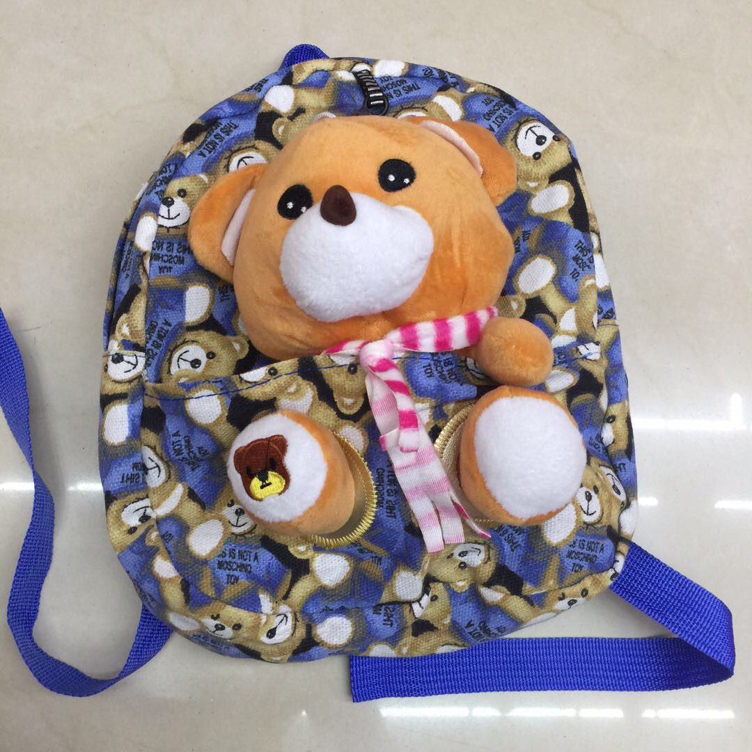 韩版双肩包新款男女学生背包文艺休闲旅游包儿童卡通书包