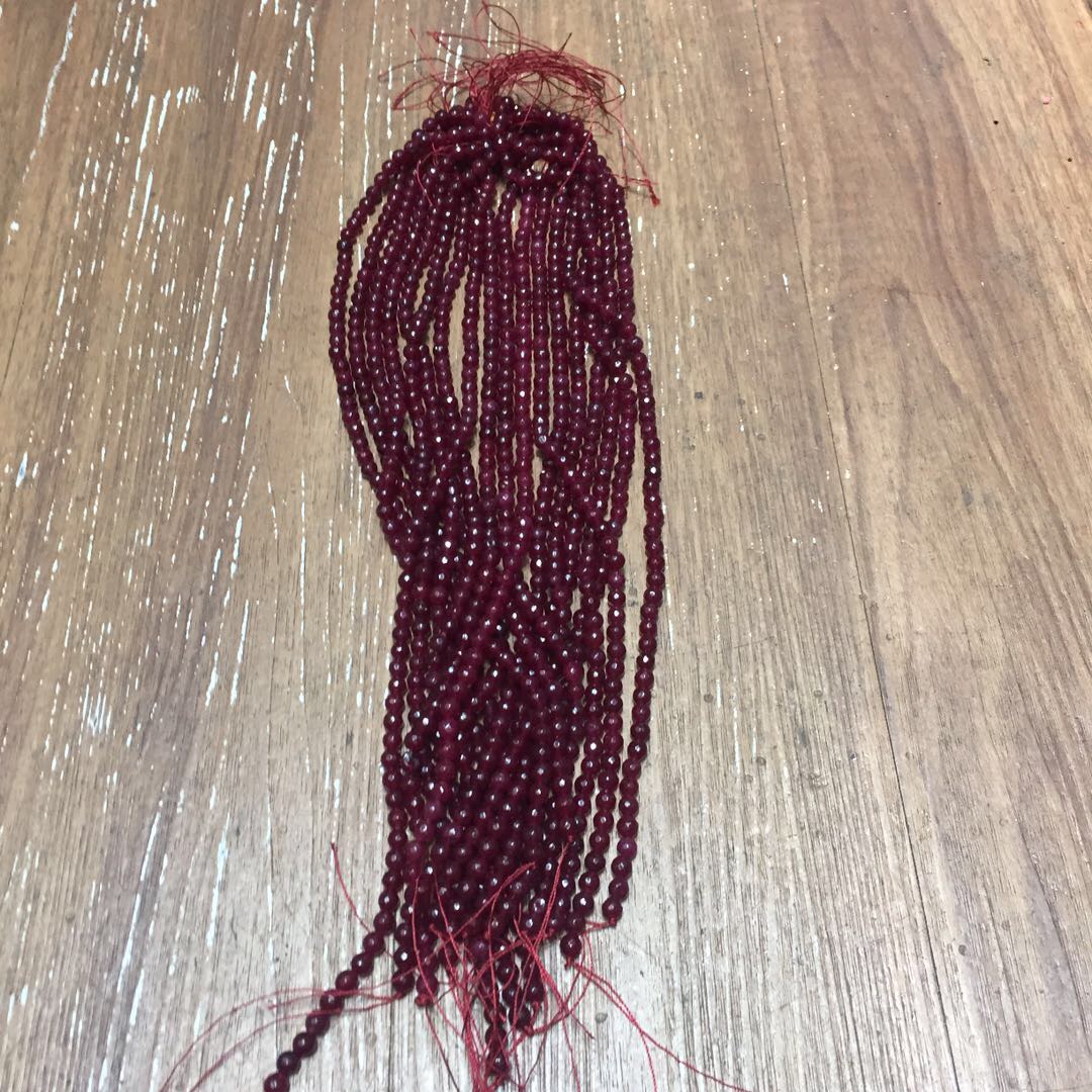 红玛瑙项链手链网红爆款厂家直销