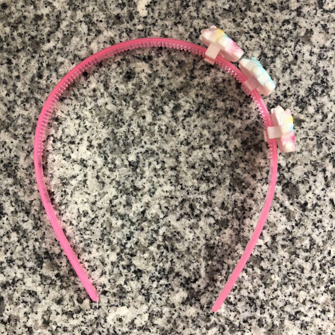 Unicorn Headband with Learning Card Detail