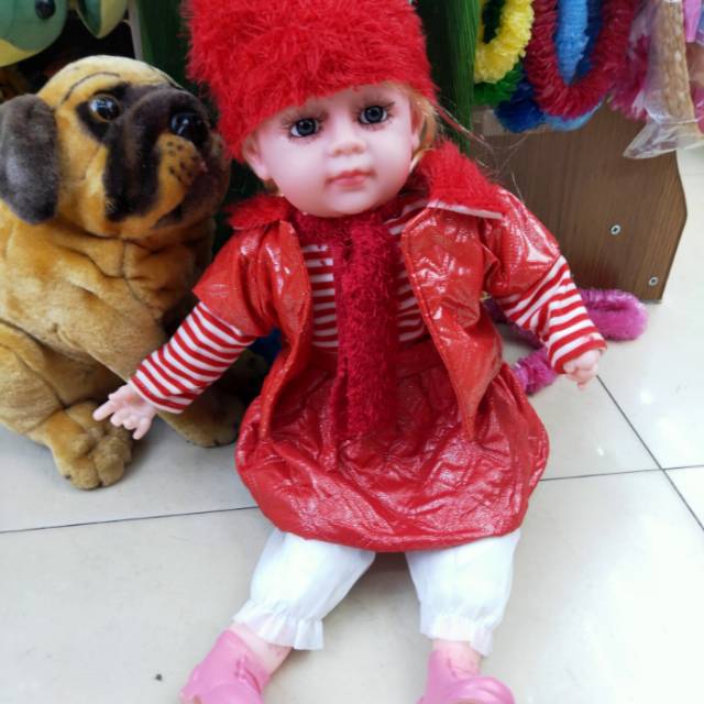 Silicone simulation dolls are children's entertainment toys details Picture