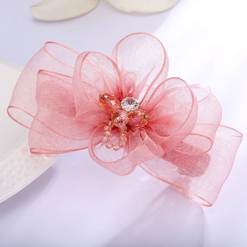 New style hair accessories top clip high - end hair clip hair band head flower corset head accessories thumbnail