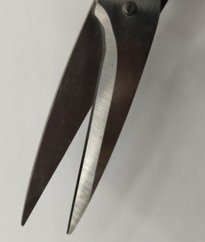 New metal office scissors, stationery, school supplies and student scissors Specification drawing