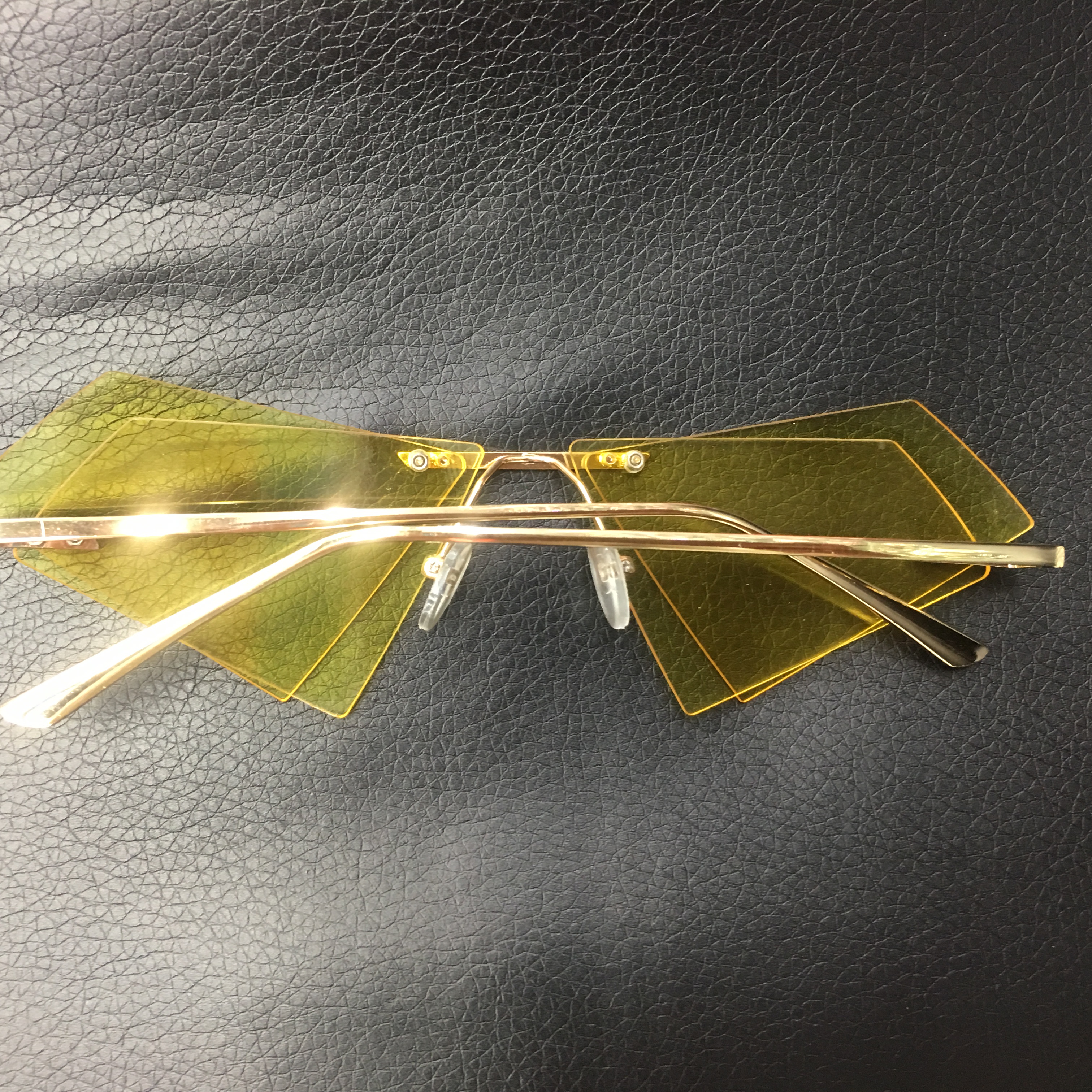 Women's 2019 new Korean-style trendy UV-protective sunglasses and men's fashionable round face eye protection glasses 222222 details Picture