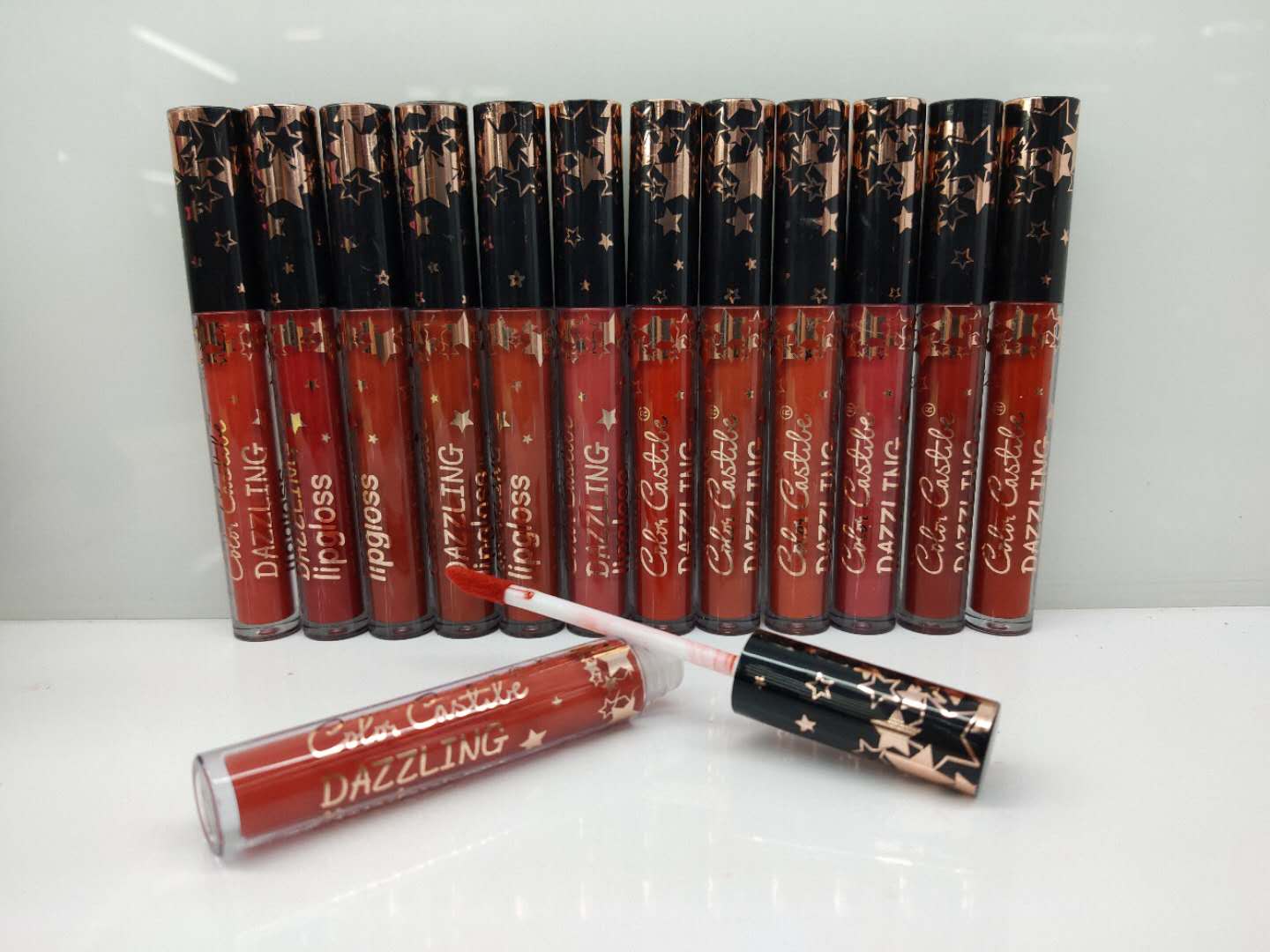 4066 Brilliant Star Matte Lip Gloss Lip Gloss Mirror Liquid Lipstick details Picture