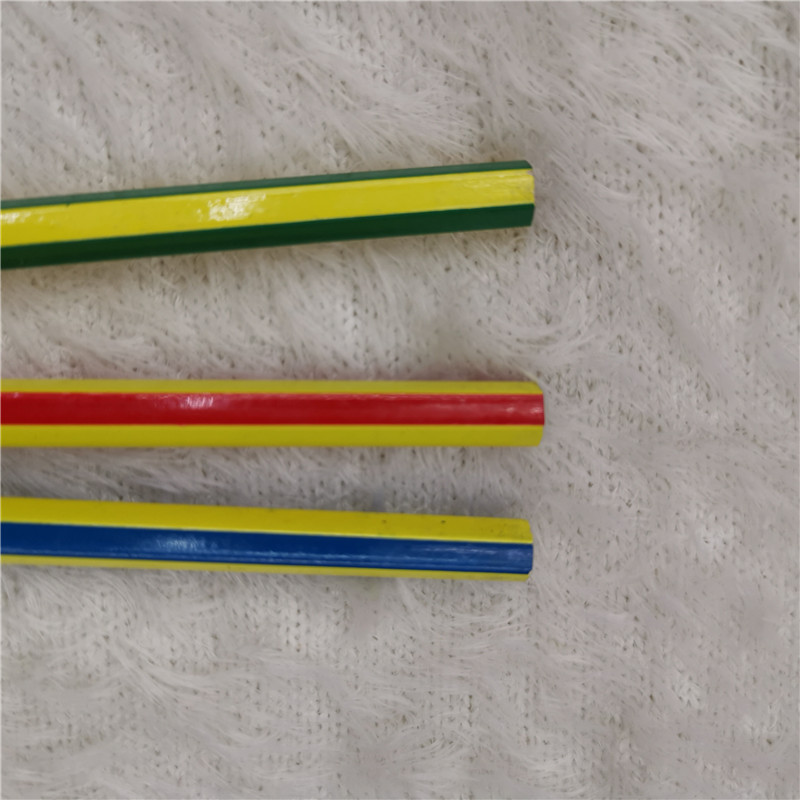 Yabon2200hb Pencil Water Soluble Color Lead Roller Curtain Set Write Continuous Hex Bar Specification drawing