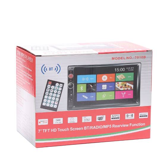 Car Player New Mp5 Bluetooth Radio Universal Machine Mp5 Capacitive Screen Cross-Border Hot Car Decoration Accessories Specification drawing