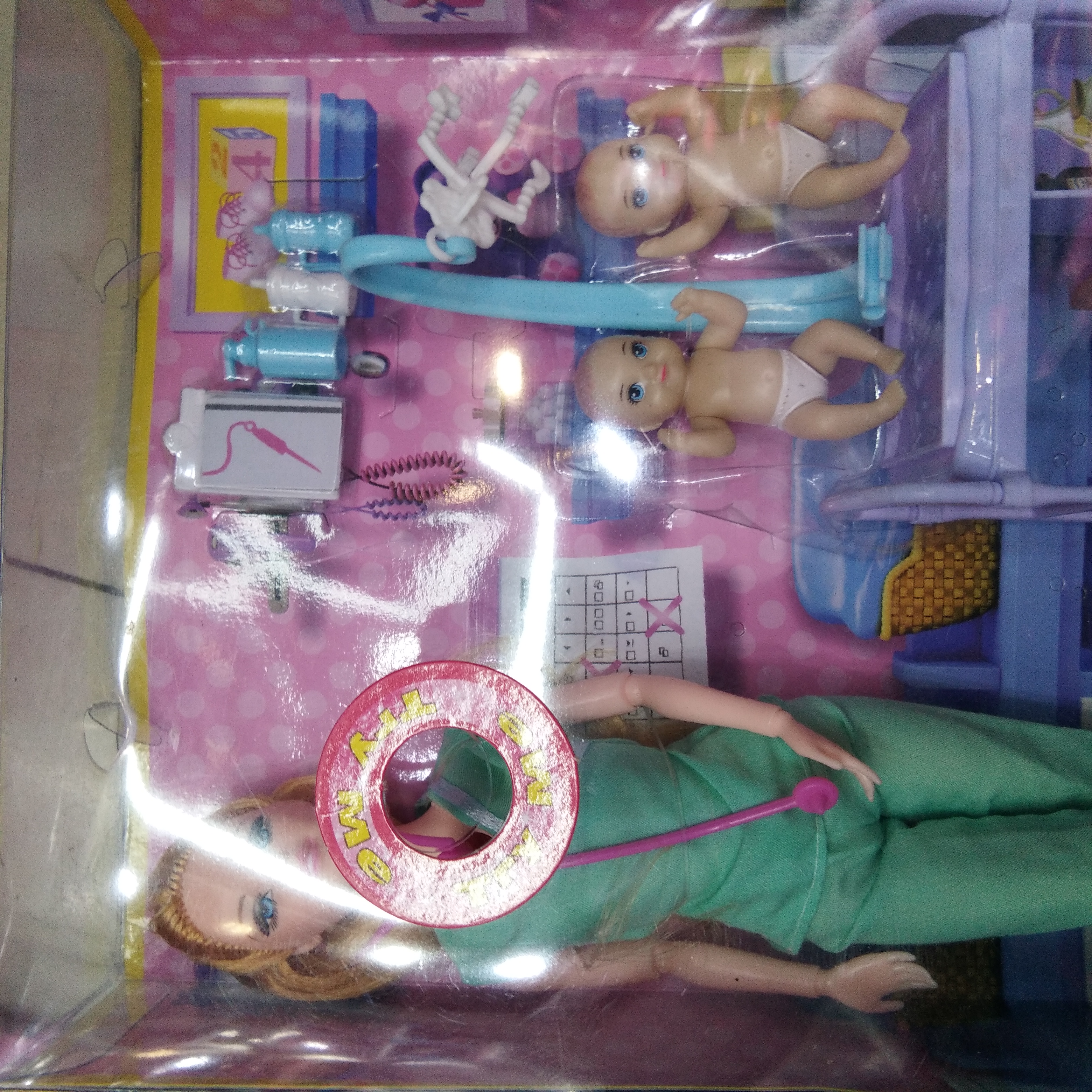 厂家直销塑料小孩护士玩具产品图