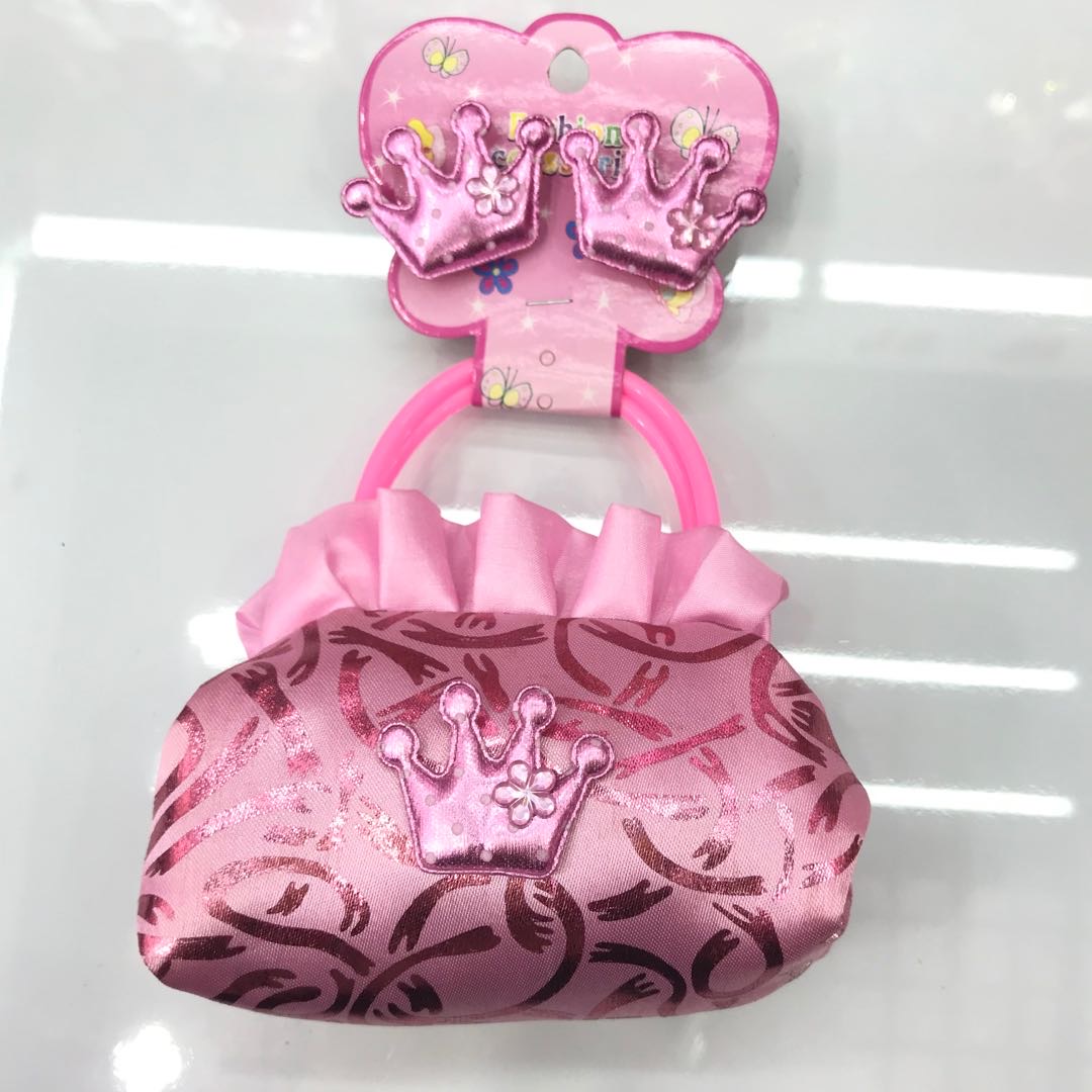 Crown handbag girl crossbody bag fashion baby cute small change backpack baby love thumbnail