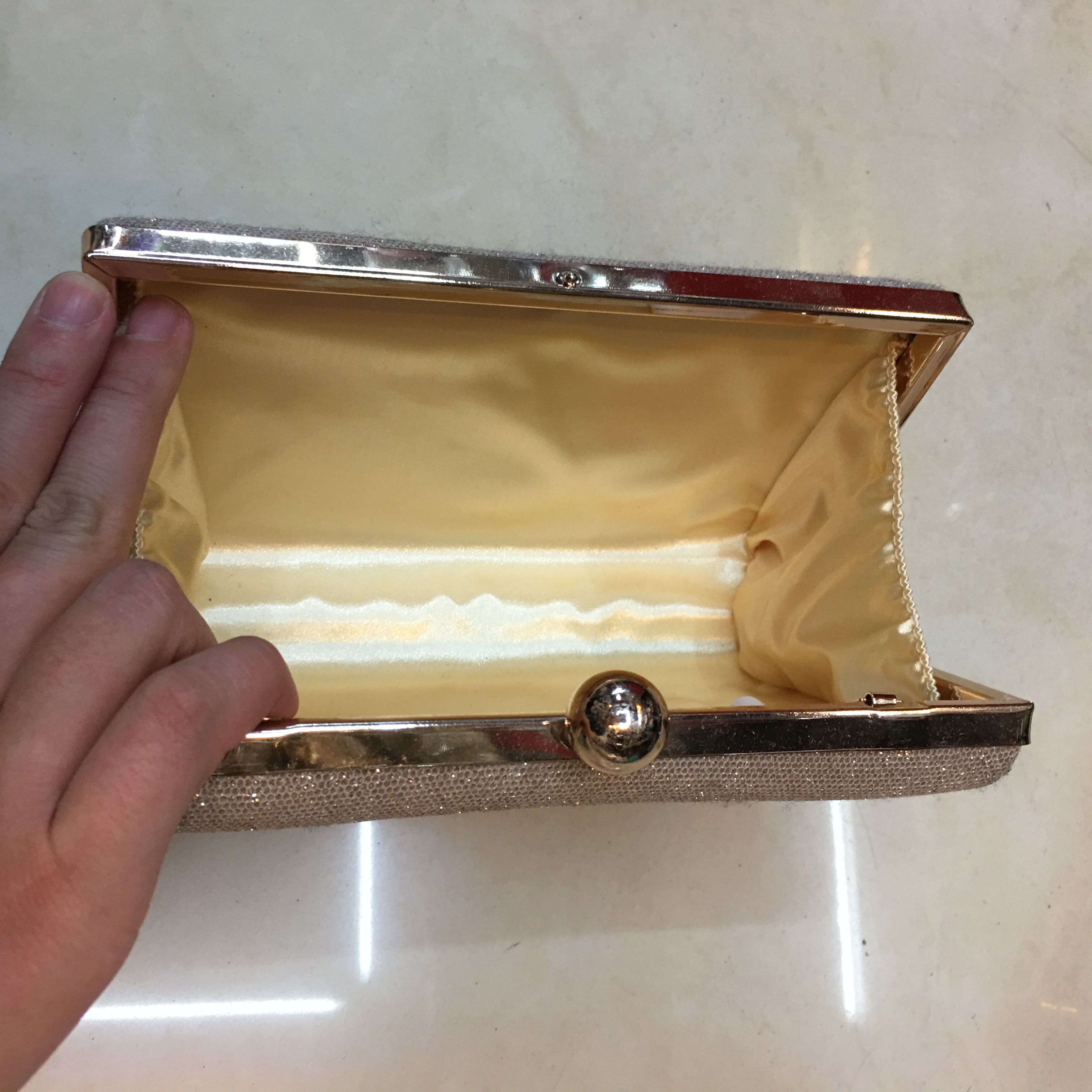 新款欧美女长款时尚百搭大容量女手拿包晚宴包细节图