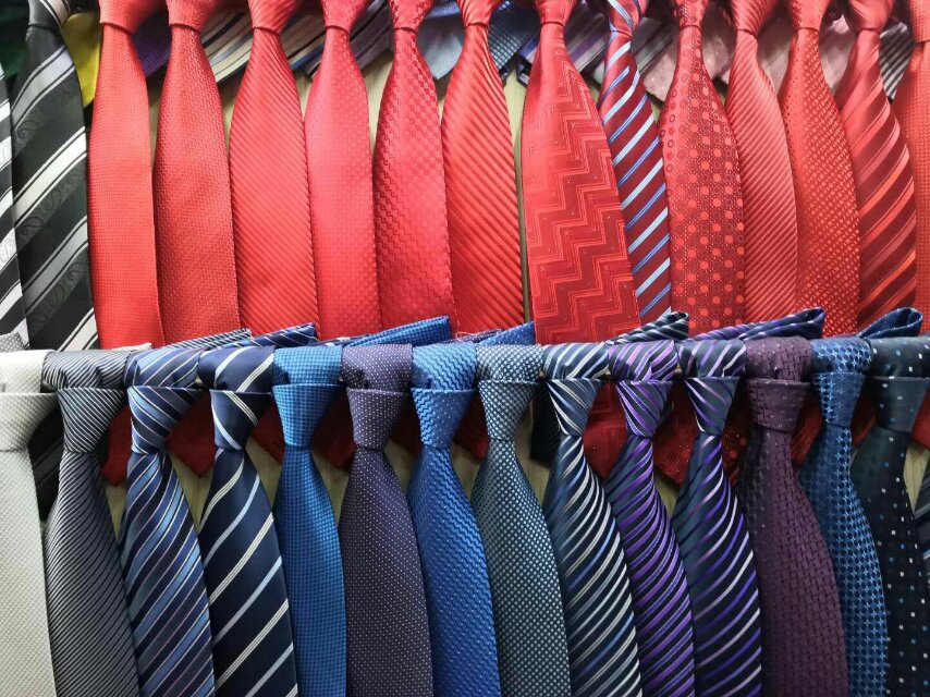 Men's polyester tie formal wear tie new trendy tie clothing