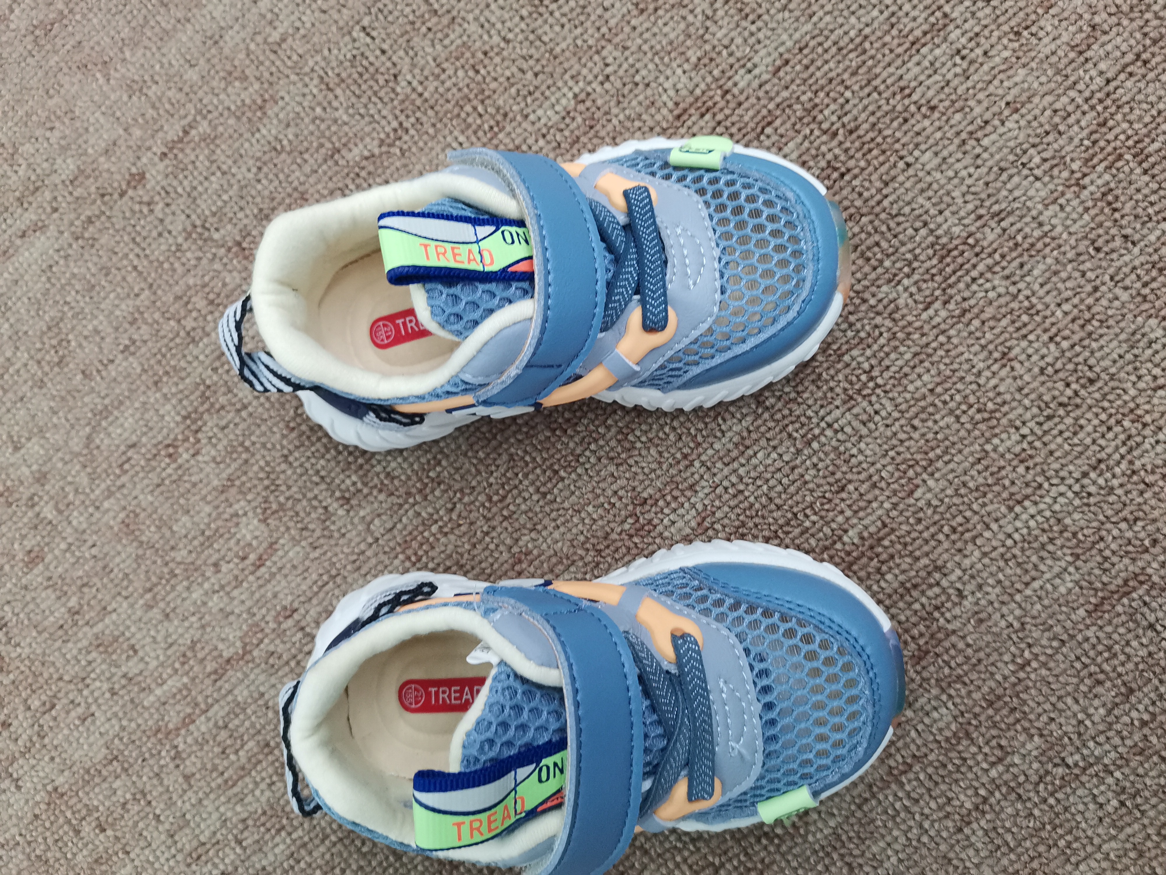 Xb7788 Little Treasure Home Boy Spring Net Red Stick Breathable Casual Children's Shoes details Picture