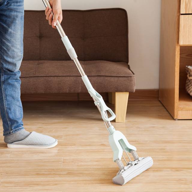 Folded Extruded Cotton Mop Overall Appearance