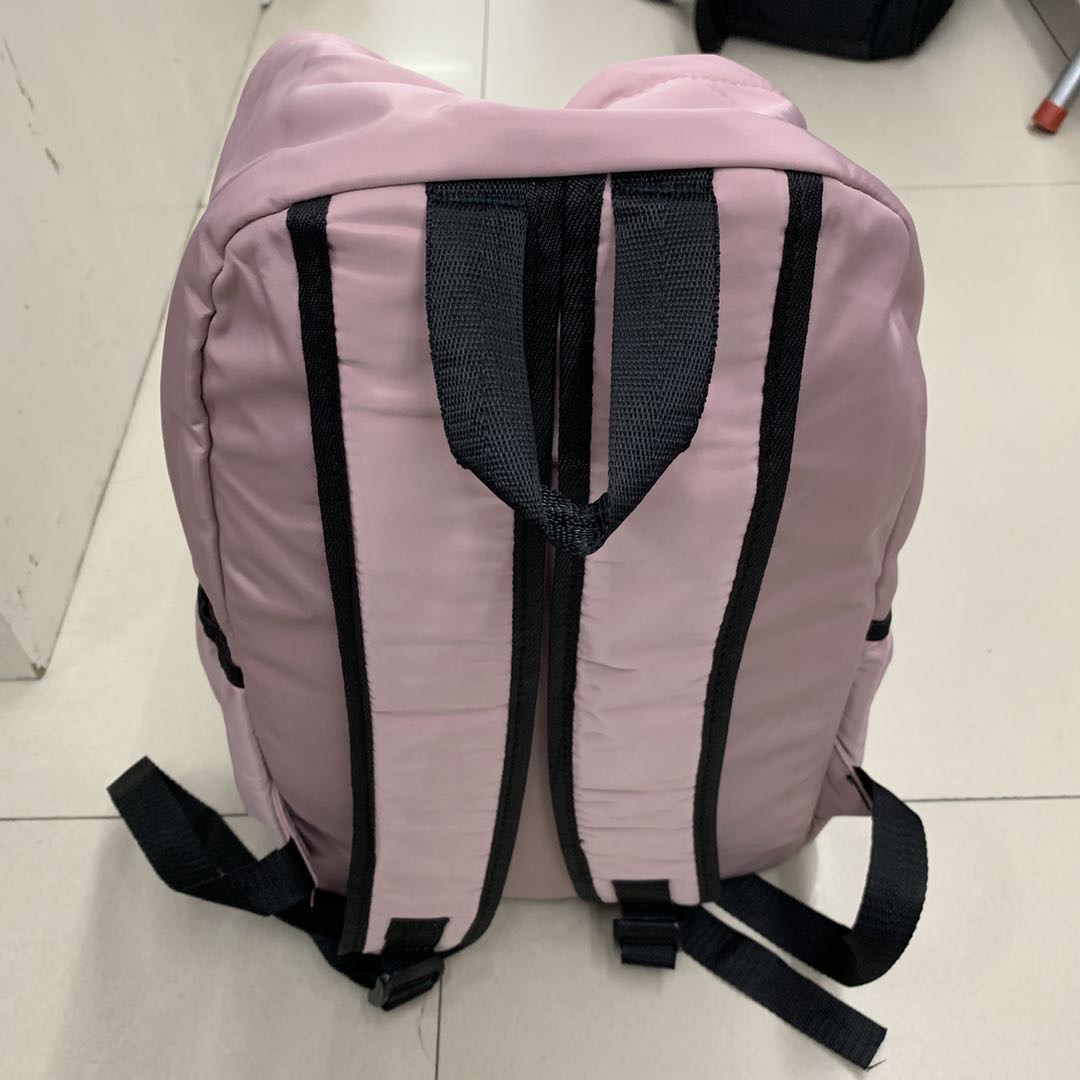 时尚女帆布书包细节图