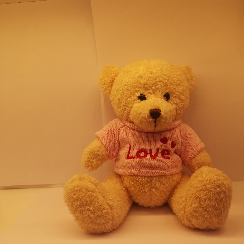 8寸穿衣熊LOVE泰迪熊毛绒玩具公仔厂家批发6418