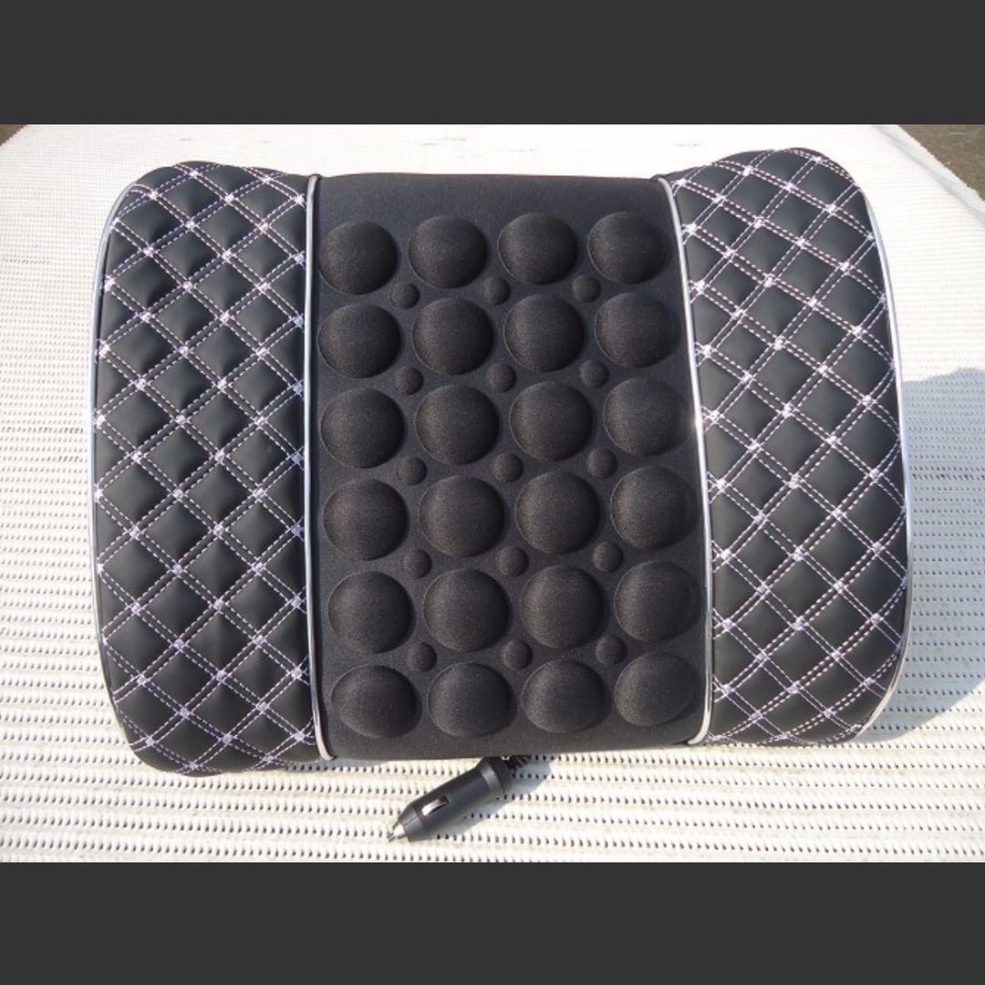 Car lumbar rest pillow, car lumbar pad, electric massage lumbar rest, car lumbar rest massage cushion Specification image
