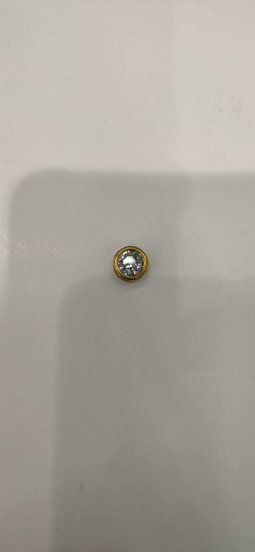 饰品配件毛坯铜制合金项链吊坠包石
