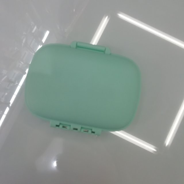 早中晚便携分装密封大容量分药器药盒红