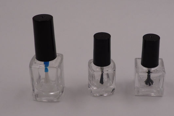 方形透明美甲油分装小巧玻璃瓶多规格