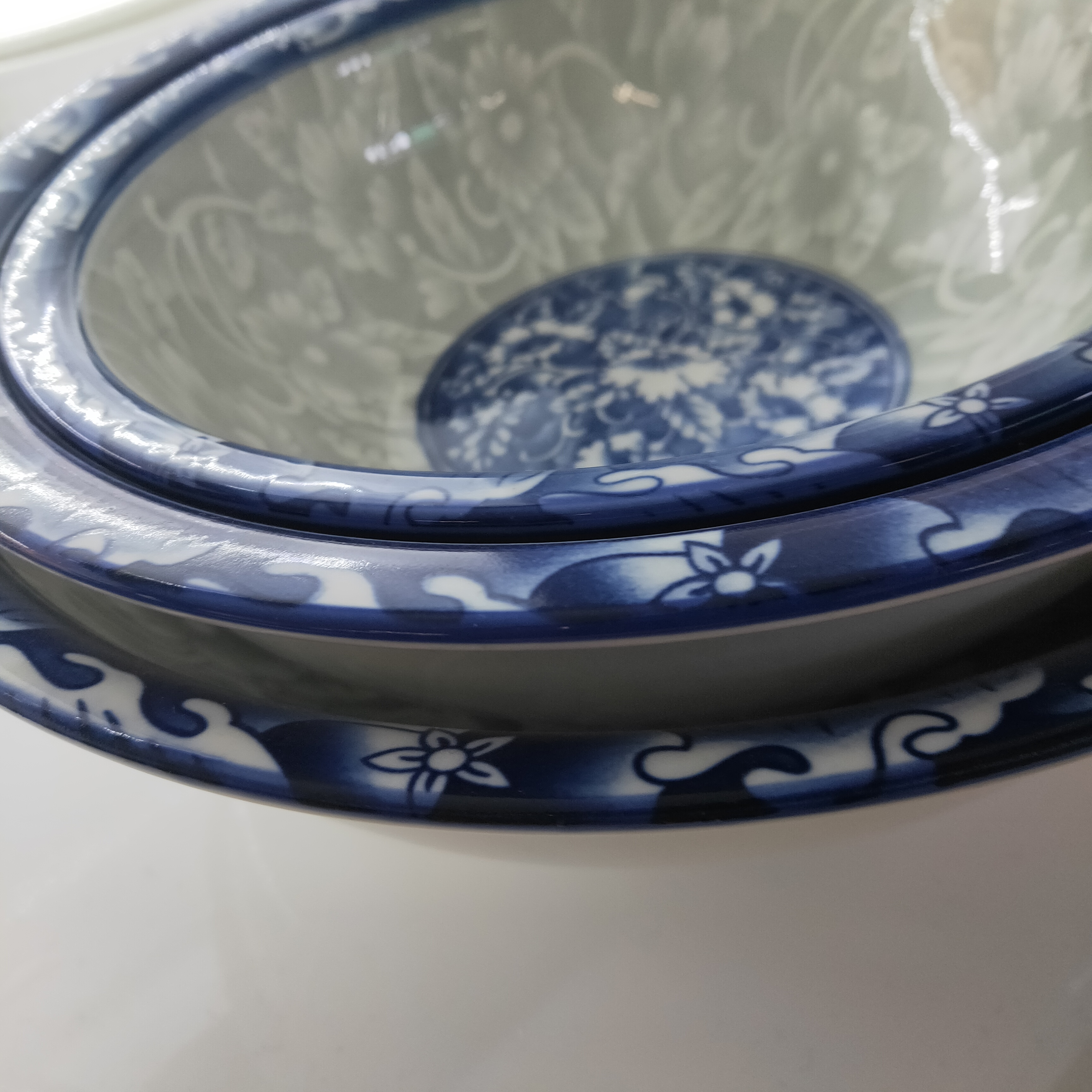 Direct sales of Japanese imported Mino ware underglaze ceramic dinner bowls and blue and white porcelain bowls from the manufacturer Specification image