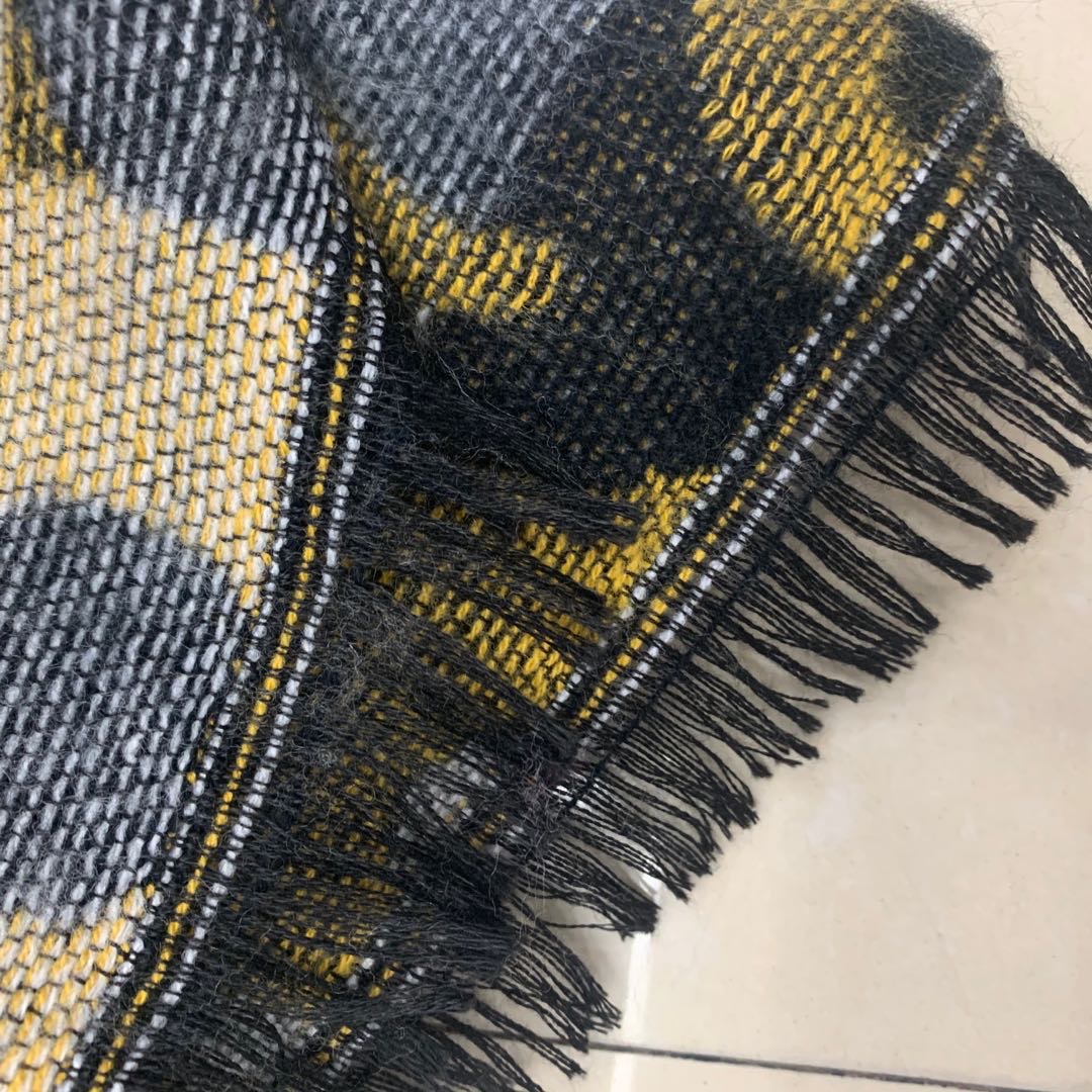Leopard Print Scarf Close-up