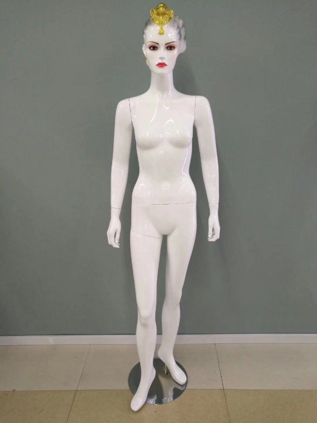 服装店展示 男女儿童全身肤色假人体橱窗婚纱架子塑料模特道具图