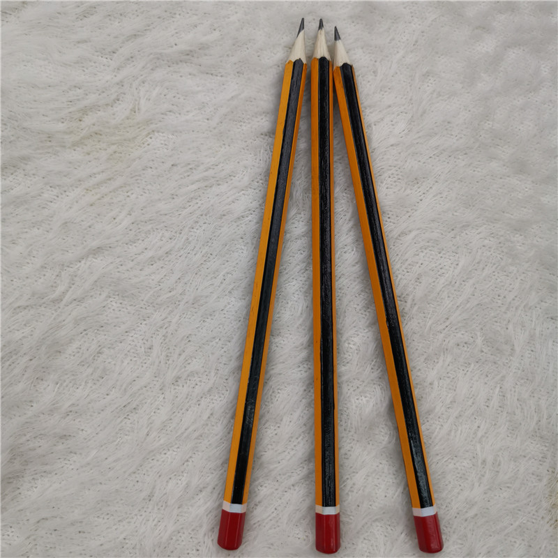 Yellow And Black Drawn Hb Pencil Water-Soluble Color Lead Rolling Curtain Set With Continuous Hexagonal Bar Specification drawing