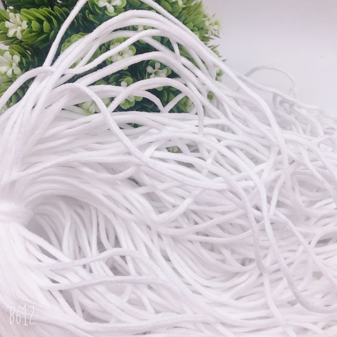 口罩绳调节专用绳弹力线松紧带橡皮筋扣耳带子辅料