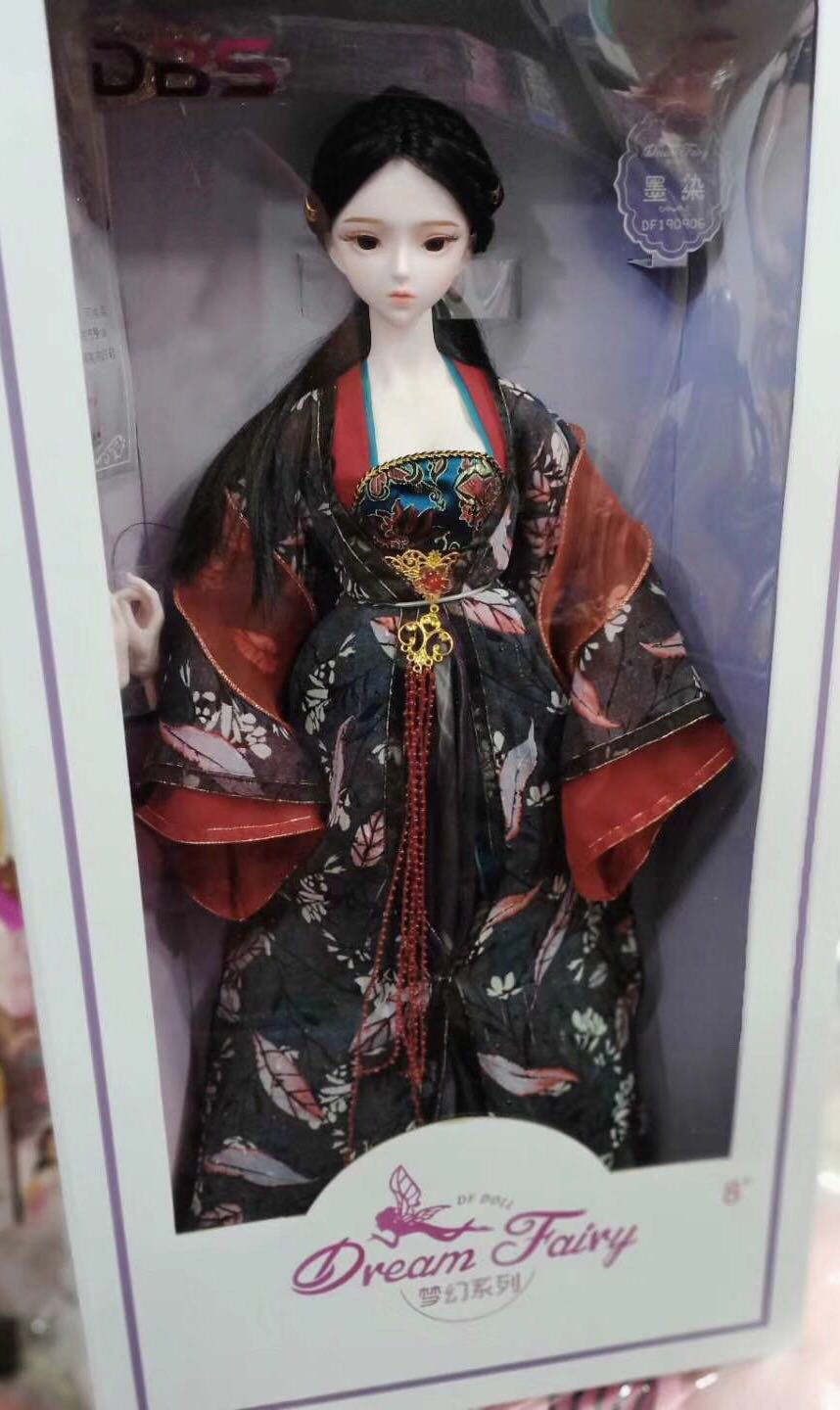 Yiwu Selection children toys Fantasy Princess series of high - grade imitation handicrafts doll gifts Specification drawing