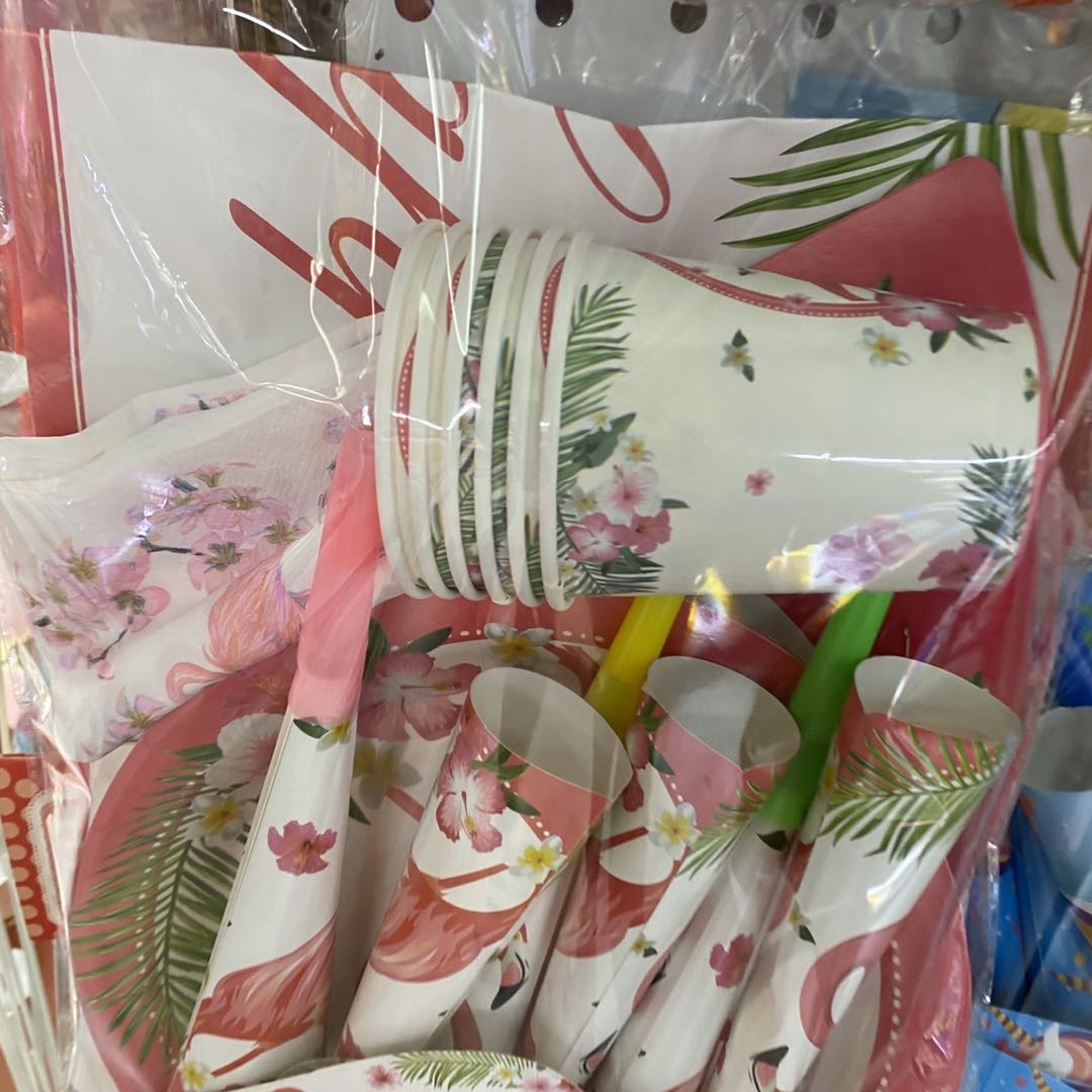 party聚会生日彩色大小金丝叫贺卡装饰产品图