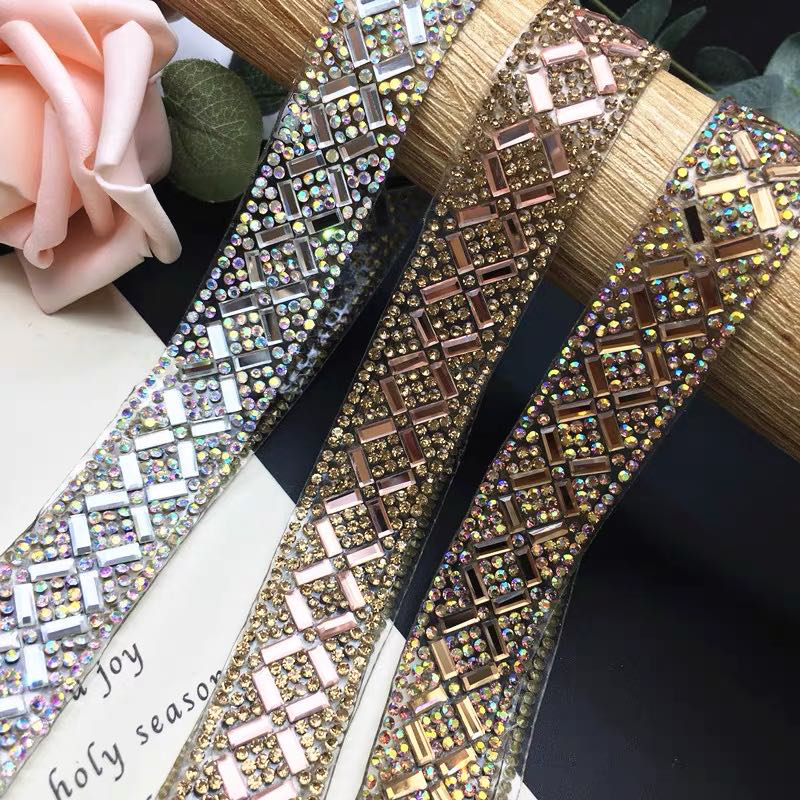 Factory direct ironing glass plastic net diamond clothing accessories thumbnail