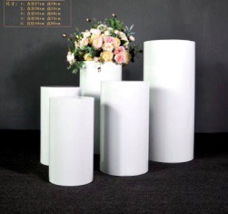 New iron wedding props, cylindrical dessert table, wedding cylindrical dessert table, sign-in area, birthday party decorations details Picture