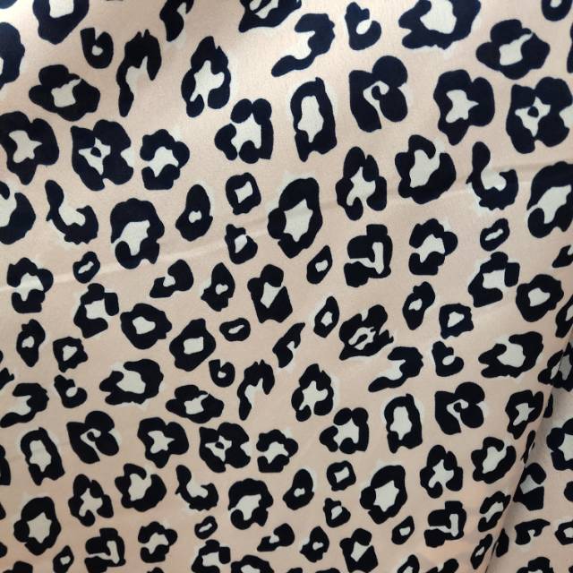 印花缎面布料饰品头饰面料涤纶面料细节图