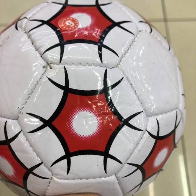 红黑白3色儿童耐磨防爆PU皮3号小皮球4号小学生比赛训练足球产品图
