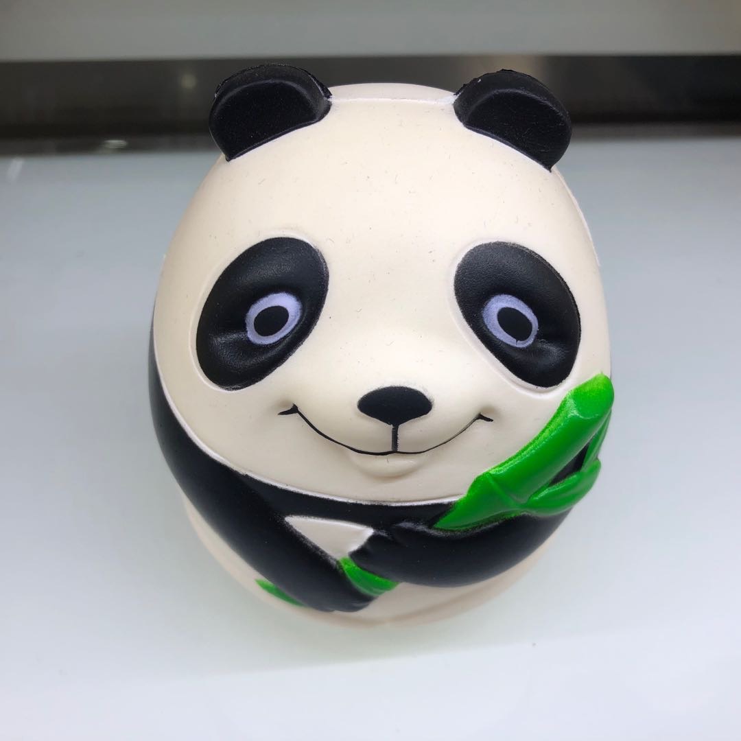 Panda Niulake slow recovery decompression memory cotton PU sponge soft toys environmental protection
