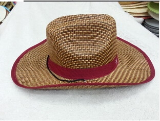 We supply hats, including straw hats, denim hats, cool hats, top hats, paper denim imitation three-piece paper straw hats details Picture
