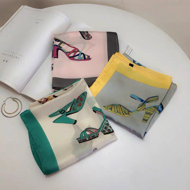 Women's Imitation Silk Satin Scarf