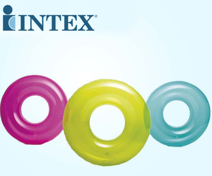 INTEX游泳圈加厚泳圈宝宝游泳圈成人游泳圈救生圈浮圈