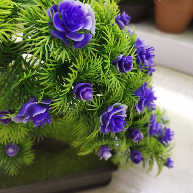 Artificial bonsai plant office desk ornaments, indoor ornaments Specification image