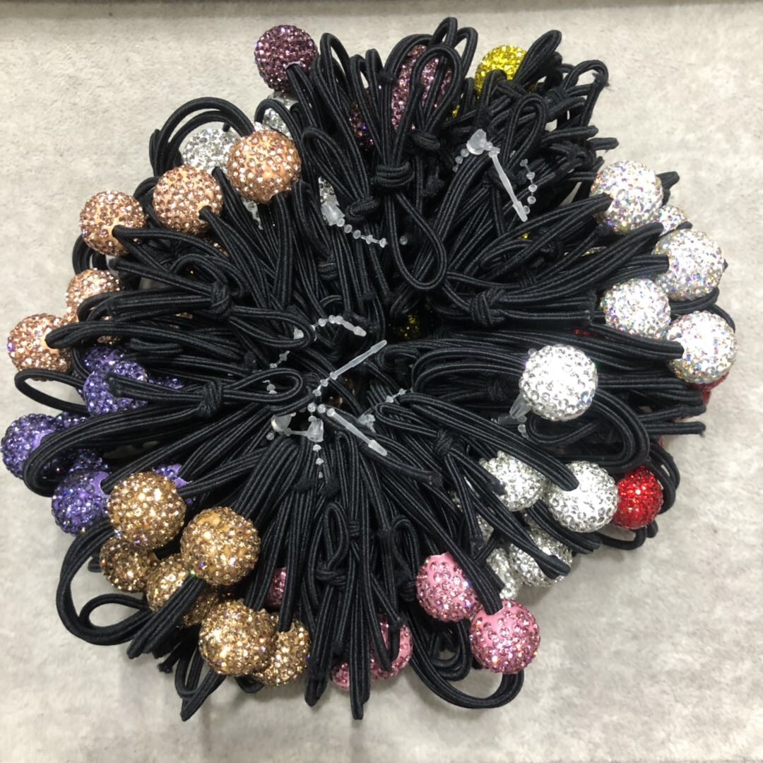 Fashion Women's Headband Female Elastic Band Hair Temperament Headwear High Elastic Adult Autumn And Winter Hair Rope Hair Accessories Casual Rubber Band Solid Color Small Rabbit Hair Band Chenhui Jewelry 056