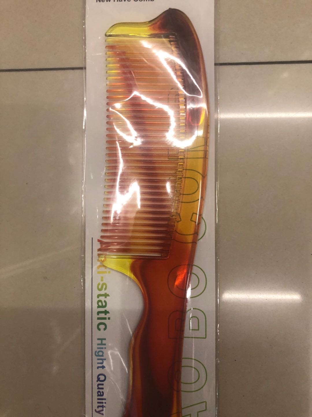 8209塑料梳美发梳弯折不易断防静电梳子